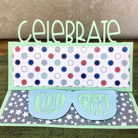 Keywords: WordStandupCardDies