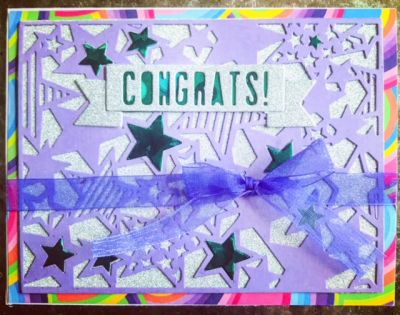 Starry Celebration
Congratulations card
Keywords: star thinlit congratulations