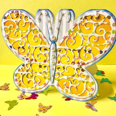 Bright Butterfly Beauty
Bright Butterfly Fold-its
Keywords: butterfly fold-its