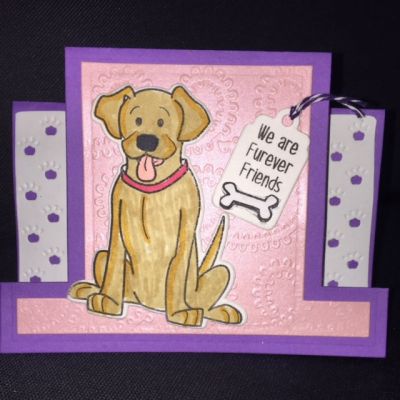 Furever Friends
Friends4Cookie Stamp and Die Set with Center Step-ups Card Base
Keywords: step-ups friends for cookie dog furever