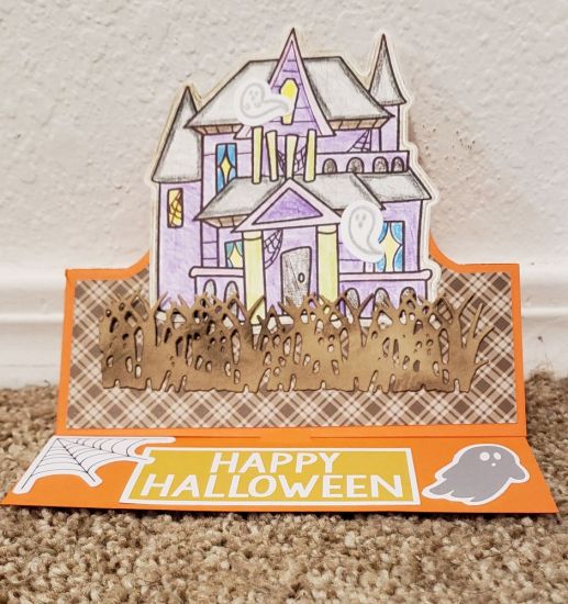 Haunted House 2 stamp
Haunted House 2 stamp
Halloween card kit
Grass die
