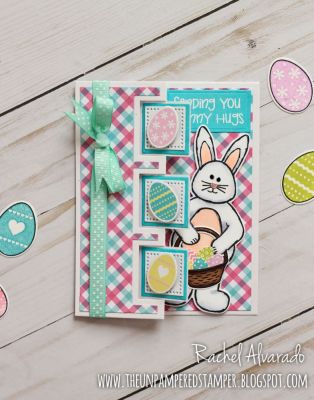 Sending You Bunny Hugs
Bunnyfriend4bear, Bunnyfriend4bear Dies, Sizzix Triple Square Flip-its Card Die Set, "Thank You" Collection Patterned Paper
Keywords: TripleSquareFlipIt