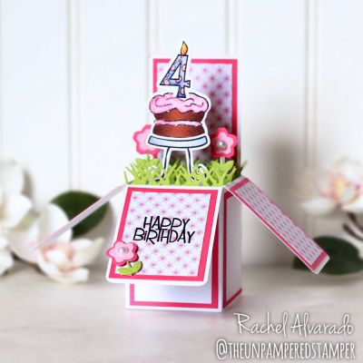 Birthday Box Card
Exclusive Box Card Die Set, Numbers4cake, Numbers 4 Cake Die Set, Birthday4Cookie (cake), Grass Die
Keywords: BoxCardDie