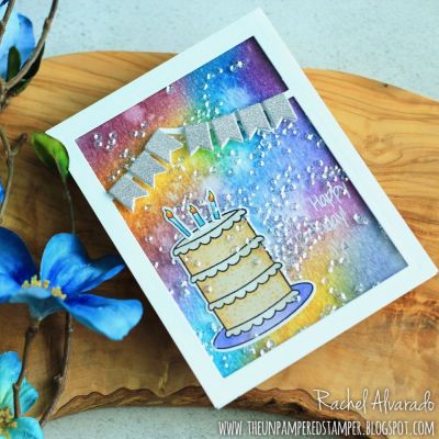 Happy Happy Birthday! (You Take The Cake)
Sizzix Take The Cake Stamps & Dies
Sizzix Banner Drop-in Dies
Sizzix Drop-in Card Front Dies
