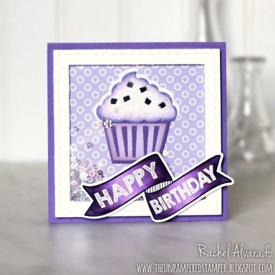 Happy Birthday Double Banner
Doublebanner2stamp, Banner Dies, Square Dies, Only Stitched Square Dies, Sizzix Triplits Cupcake, "So Special" Patterned Paper Pad
