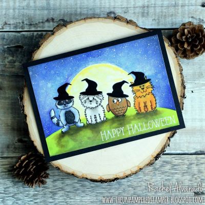 Happy Halloween! 
Critters4Halloween Stamp Set
