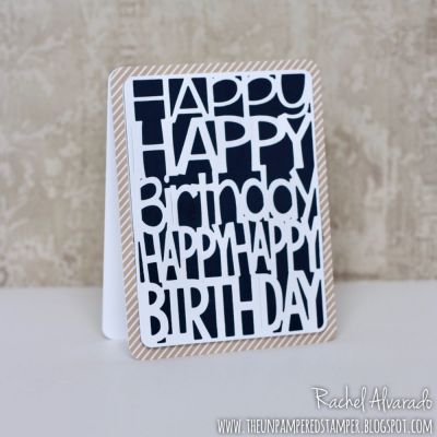 Happy Birthday Card Front
Sizzix Card Front Happy Birthday Die Set
