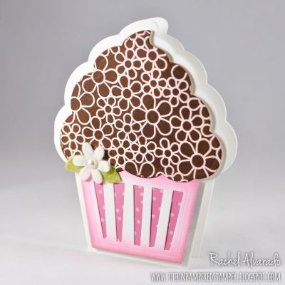 * Sizzix Cupcake Fold-it
Sizzix Cupcake Fold-it Die Set, Flowerpower4backgrounds, TSOL Paper
