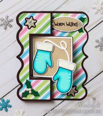 Warm Wishes
Mittens2stamp, Mitten Dies, Sizzix Merry Christmas 3-D Drop-ins Sentiments Die Set (holly & ivy), Stitched Oval Dies, Oval Dies, Always Collection Patterned Paper
