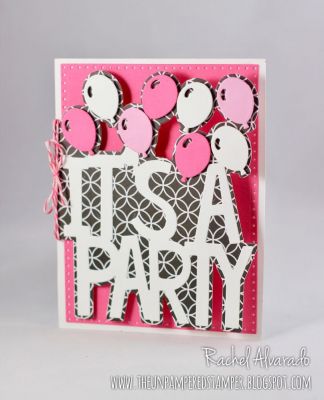 * It's a Party
Sizzix It's a Party Die Set, TSOL Patterned Paper
