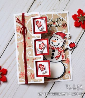 Sending You A Winter Wave
Mittens2stamp, Mitten Dies, Sizzix Triple Square Flip-its Card Die Set, Soup4snowman, Snowman2build, Snowman Dies, Hats4critters, Hats For Critters Dies, Happy Holidays Collection Patterned Paper
Keywords: TripleSquareFlipIt