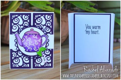 You Warm My Heart
Sizzix Half Card Panels, Tea4two, Tea Set Dies, Minitags2cut Stamp & Die Set, Sizzix Circles Scallop Framelits Die Set, Stitched Circles
