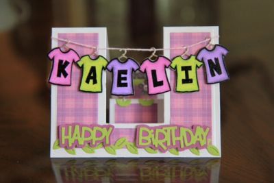 Happy Birthday, Kaelin
Card that I made for my niece's 9th birthday
