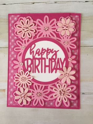 Happy Birthday
Sizzix Flower & Circle drop-in
TSOL cars stock

