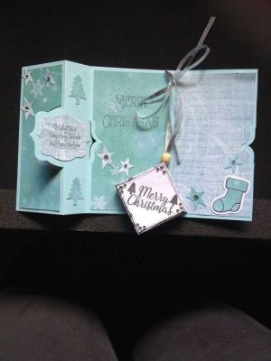 Merry Christmas with decoration gift
Inside
