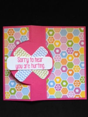 Feel better soon
Keywords: Bandage2stamp and dies, wishes paper pad, kiwi, Sky and guava ink pads