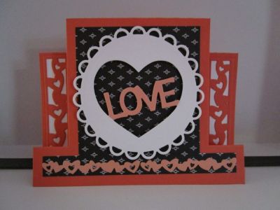 2016 Valentine 16
Challenge to self: Make at least one valentine card with every TSOL card die set that I own.
Keywords: Kind Sentiments Step-Ups Valentine