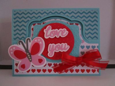2016 Valentine 18
Challenge to self: Make at least one valentine card with every TSOL card die set that I own.
Keywords: Royal Stand-ups Valentine