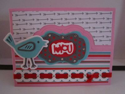 2016 Valentine 19
Challenge to self: Make at least one valentine card with every TSOL card die set that I own.
Keywords: Lively Stand-ups Valentine