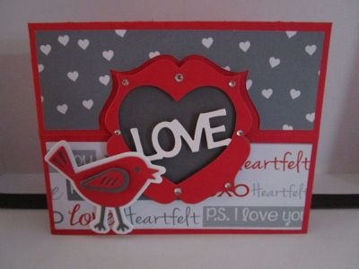 2016 Valentine 20
Challenge to self: Make at least one valentine card with every TSOL card die set that I own.
Keywords: Regal Stand-ups Valentine
