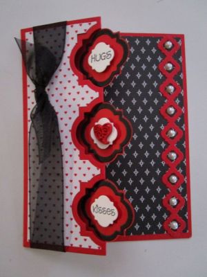 2016 Valentine 5
Challenge to self: Make at least one valentine card with every TSOL card die set that I own.
Keywords: Playful Flip-Its Valentine