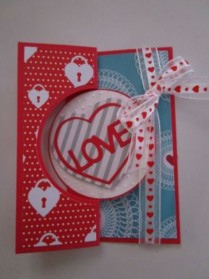 2016 Valentine 6
Challenge to self: Make at least one valentine card with every TSOL card die set that I own.
Keywords: Large Circle #4 Flip-Its Valentine