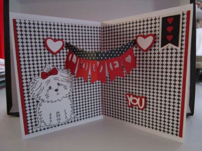 2016 Valentine 15 Inside
Challenge to self: Make at least one valentine card with every TSOL card die set that I own.
Keywords: 3D Banner Drop-ins Valentine