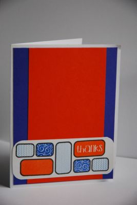 Thanks Card
