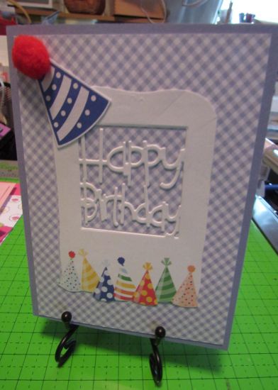 Happy Birthday for C4C
I didn't use the entire flip-it card set to make this card, but I did use the inset Happy Birthday that is in the set.
