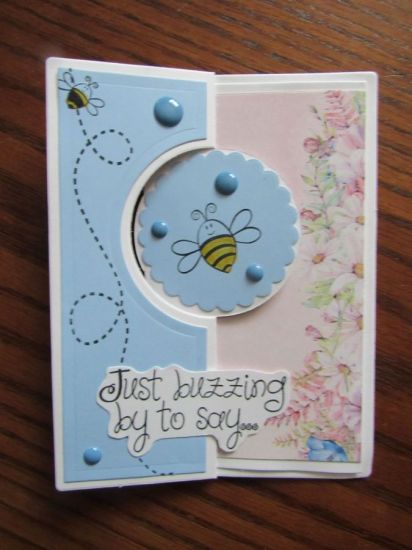 Buzzing By (front)
Card for Creative Kindness
