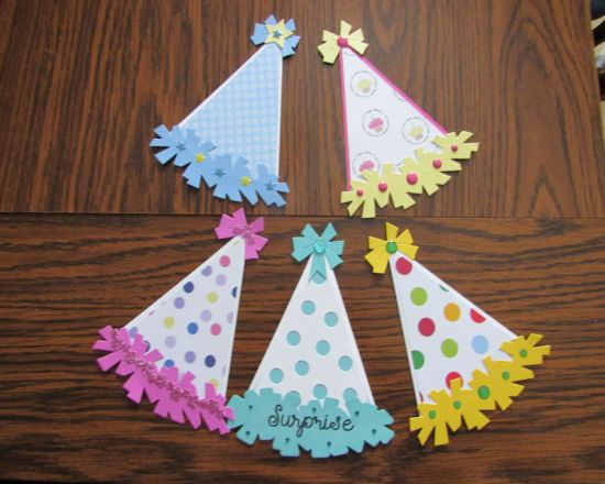 Cards for Cubs birthday party hats
These are some of the cards I committed to make for Cardsforcubs.org this year.  This is an organization that sends handmade cards to fosterkids.  More to come.....
