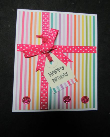 Birthday gift card
