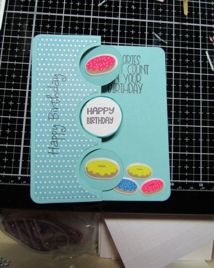 Donuts Birthday Card
