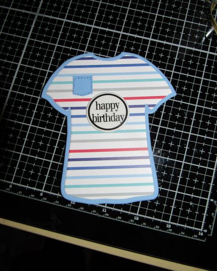 T-shirt birthday card
Keywords: T-shirt