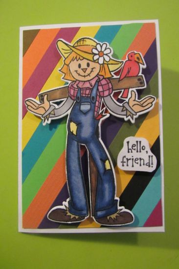 scarecrow card
