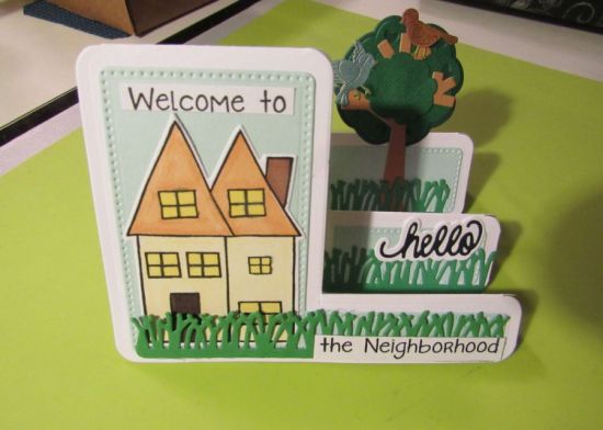 Welcome card
