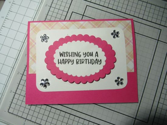 Happy Birthday
Made for Creative Kindness
(Using up scraps)
