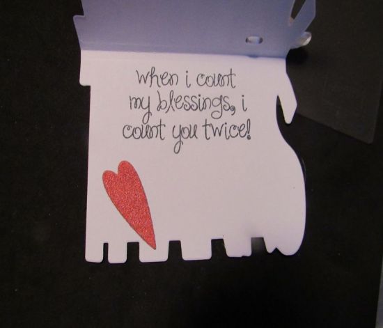 Keywords: Thanks card