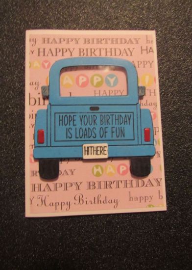Birthday Truck
for C4C
