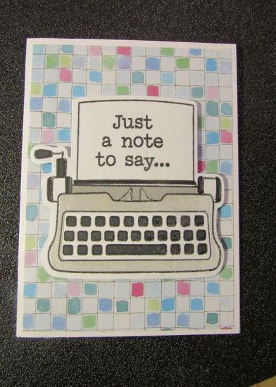 Typed Birthday Card
Card for Cards for Cubs
