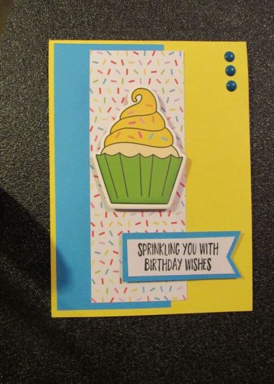 Cupcake for Birthday
For Cards for Cubs
Keywords: Cupcake Delight stamp; April 2024 Card Kit (cupcake)