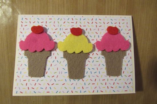 ice cream cones
encouragement card for cardsforcubs.org
