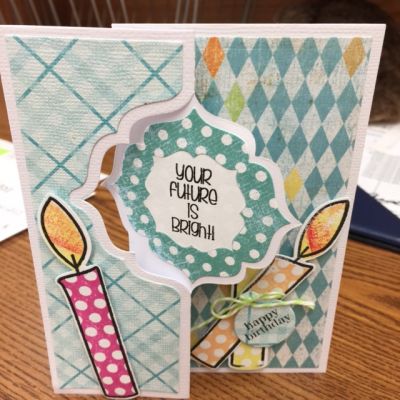 Flip-its with Birthday Candles
