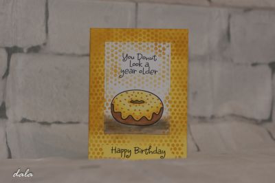 Happy Birthday - You Donut Look A Year Older
Keywords: Donuts, Birthday