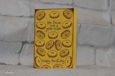 Happy Birthday - You Donut Look A Year Older
Keywords: Donuts Birthday