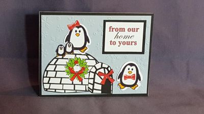 Penguin House Outside
Keywords: christmas igloo penguin family
