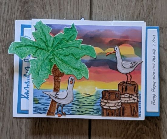 Gnome Wiper Birthday
Fun birthday card using the surprise wipe die and the seagulls class dies.
Keywords: birthday wiper gnomes seaside sunset