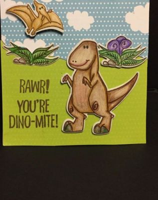 DINOS ARE WONDERFUL
Happy 1st day at pre-school
