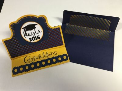 Graduation 2016 
Keywords: Stand up Graduation card