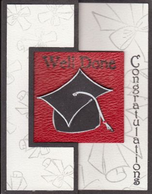 Graduation
A quick card I made for a graduating friend
Keywords: Sizzix Square #2 Flip-its